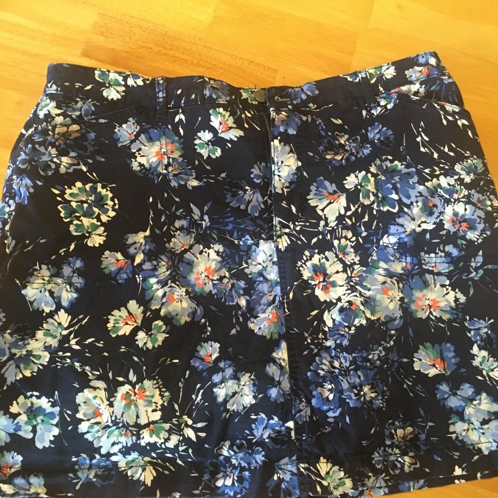 Floral skort